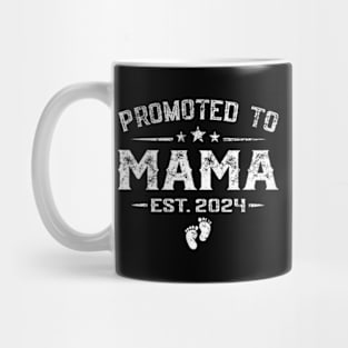 Promoted To Mama Est 2024 Mother'S Day Time New Mom Mug